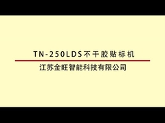 평면 및 평면 병 TN-200LDS 단일 측면 자 접착 라벨링 기계