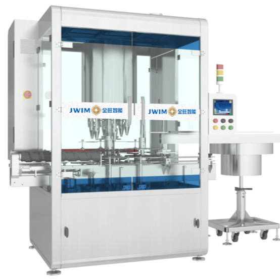 FX-8AS 고속 픽 앤 플라스 8 헤드 자동 캡 머신 4.0KW 100ml-1L