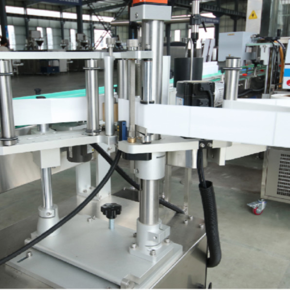 자동 쌍면 평면 병 TN-150K 접착 스티커 라벨링 기계 220V 2.2KW