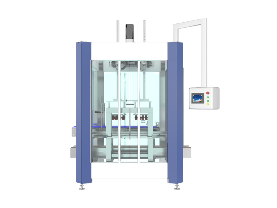 4-8 케이스/분 KZ-2D 자동 복선 포장기 380V 50Hz/4KW
