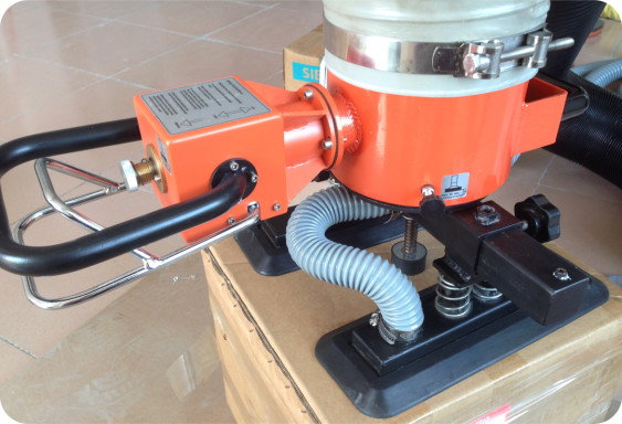 EMLH1202550 진공 리프팅 시스템 2800mm*270° 부문 작업 지역 알루미늄 합금 레일