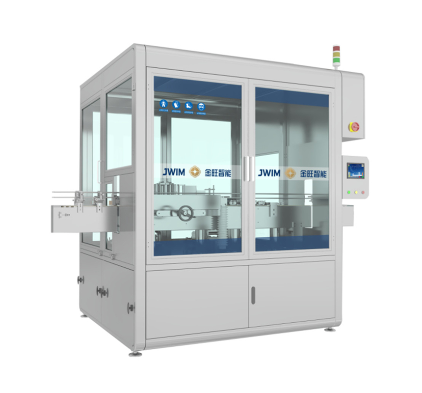 TN-200DH 로터리 고속 자동 원형 병 라벨링 기계 5L-30L 병 충전 라인 10000 BPH