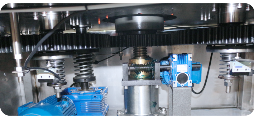 Pesticide Filling Machine Utilizing Rotary Structure And Cap Grabber Technology For Accurate And Fast Filling Operations