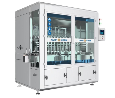 50-1000ml PLC 제어 살충제 12 노즐 자동 피스톤 충전 기계