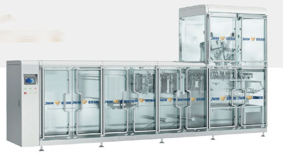 200 ml 자동 파우치 충전 및 밀봉 기계 더블 백 6kw