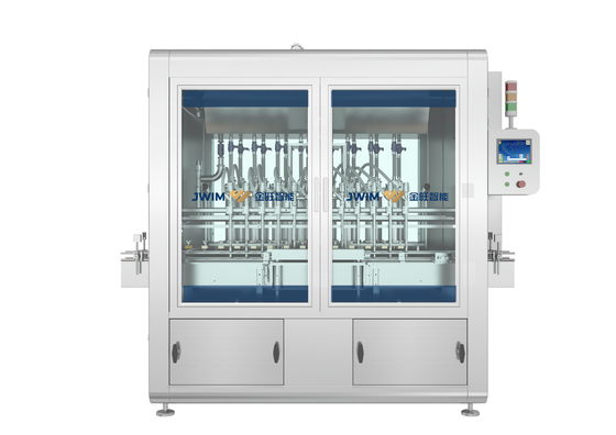 16 충전 헤드들 살충제 피스톤 액 충전 기계 6000 BPH 50ML-1000ML